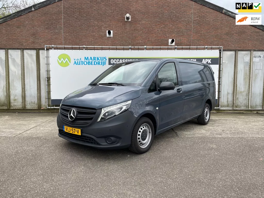 Mercedes-Benz Vito 110 CDI Functional Lang|Adaptive cruise-control|Laneassist|Dodehoekassistent|Led verlichting|Dab+Radio
