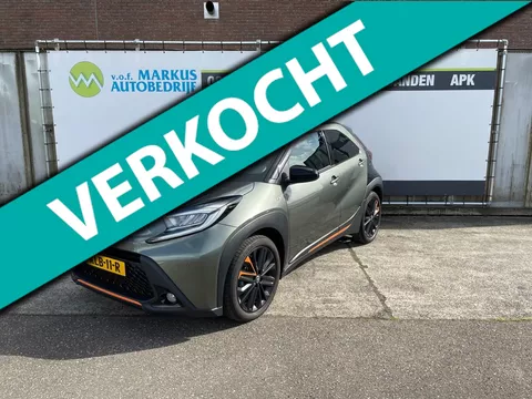Toyota Aygo X 1.0 VVT-i S-CVT Limited 2022 | Automaat|Led|elektrisch vouwdak|Stoelverwarming|JBL sound|25832 originele kilometers|