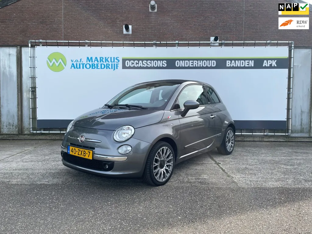 Fiat 500 C 0.9 TwinAir Lounge|1 eigenaar| NAP|PDC|