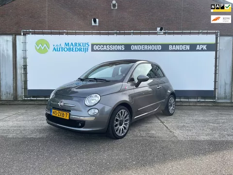 Fiat 500 C 0.9 TwinAir Lounge|1 eigenaar| NAP|PDC|